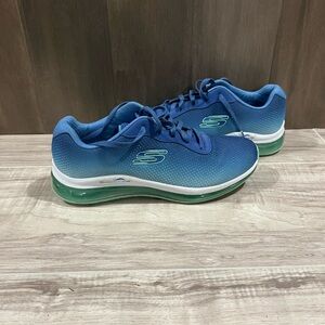Skechers Skech-Air Element 2.0 149062 Womens 8 Running Shoes Navy Aqua Sneaker